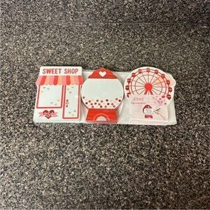 Valentine Sweet Shop Set of 3 Dry Erase Finish Decor